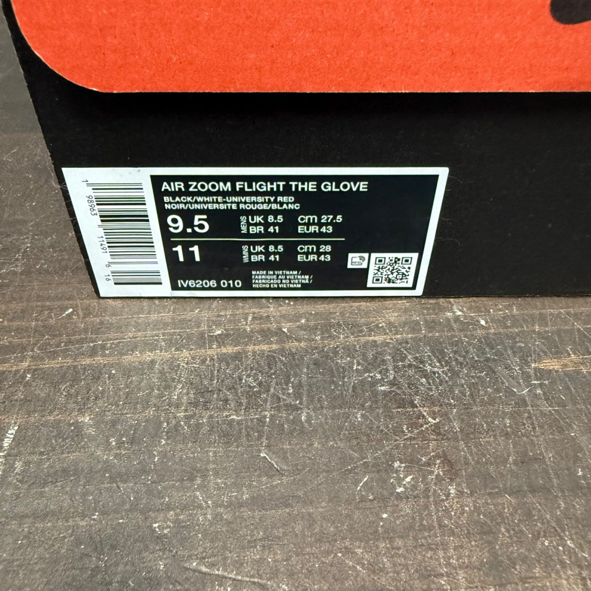 Nike Air Zoom Flight The Glove Black White OG (2026) - Image 7
