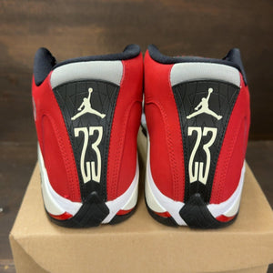 Jordan 14 Retro Gym Red Toro Size 8 (Pre-Owned) - aux