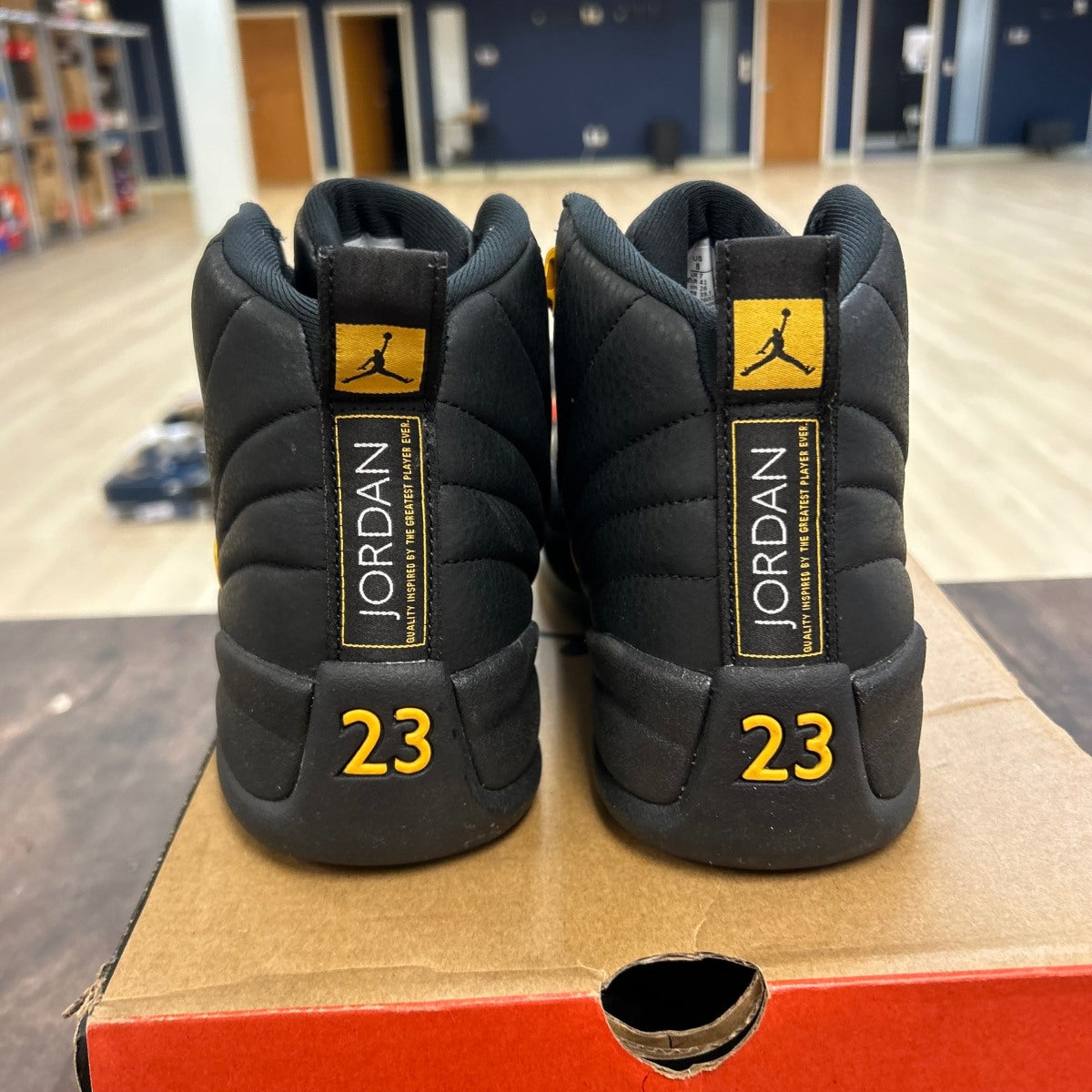 Jordan 12 Retro Black Taxi - Image 4