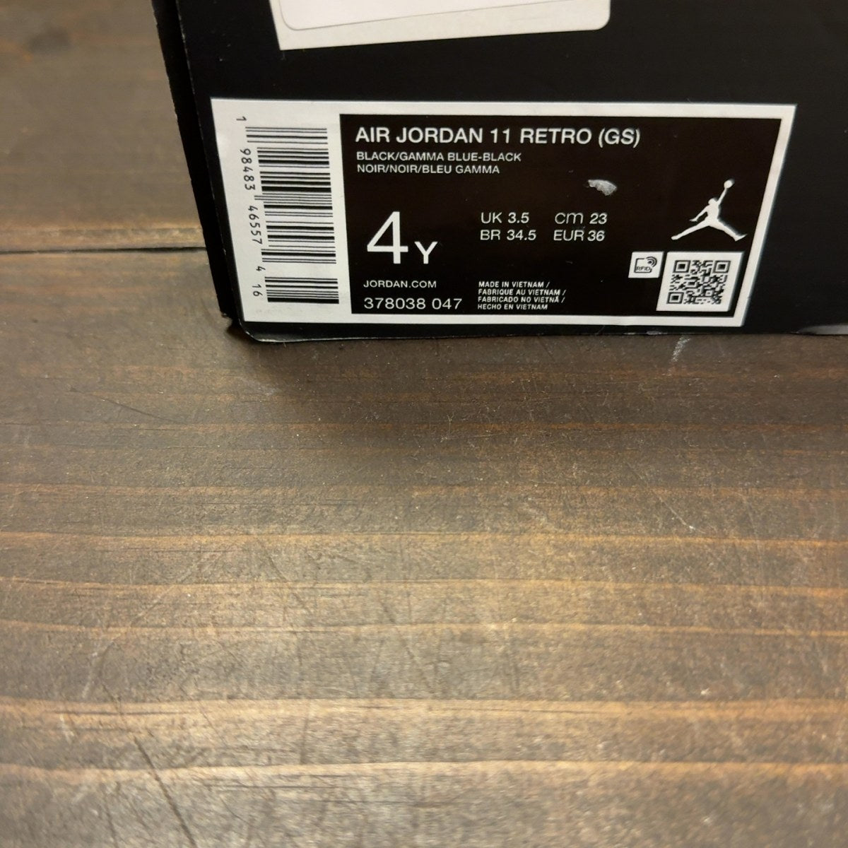 Jordan 11 Retro Gamma Blue (2025) (GS) - Image 8