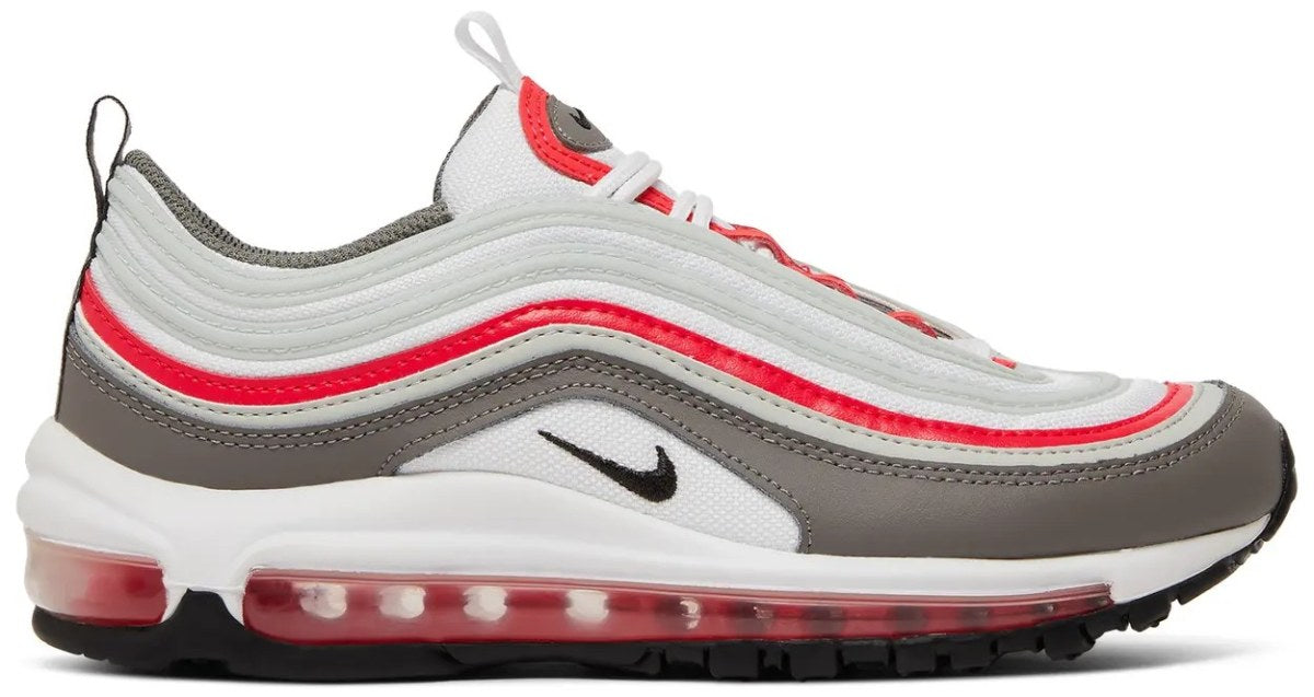 Nike Air Max 97 White Black Flat Pewter (GS)