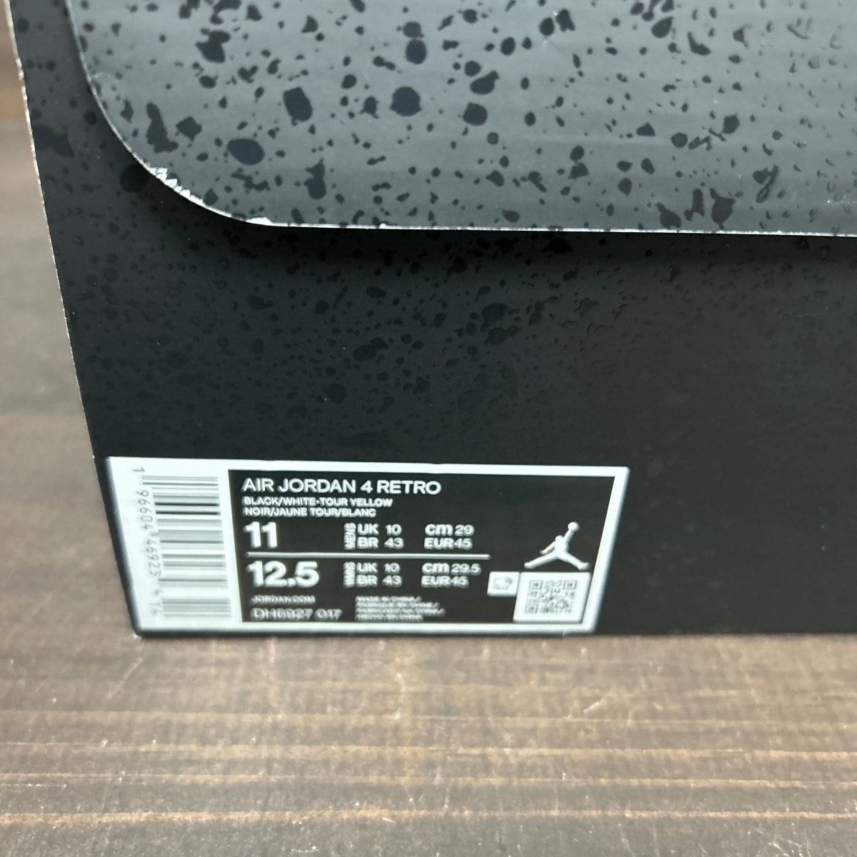 Jordan 4 Retro Thunder (2023) Size 11 (Pre-Owned) - Image 7