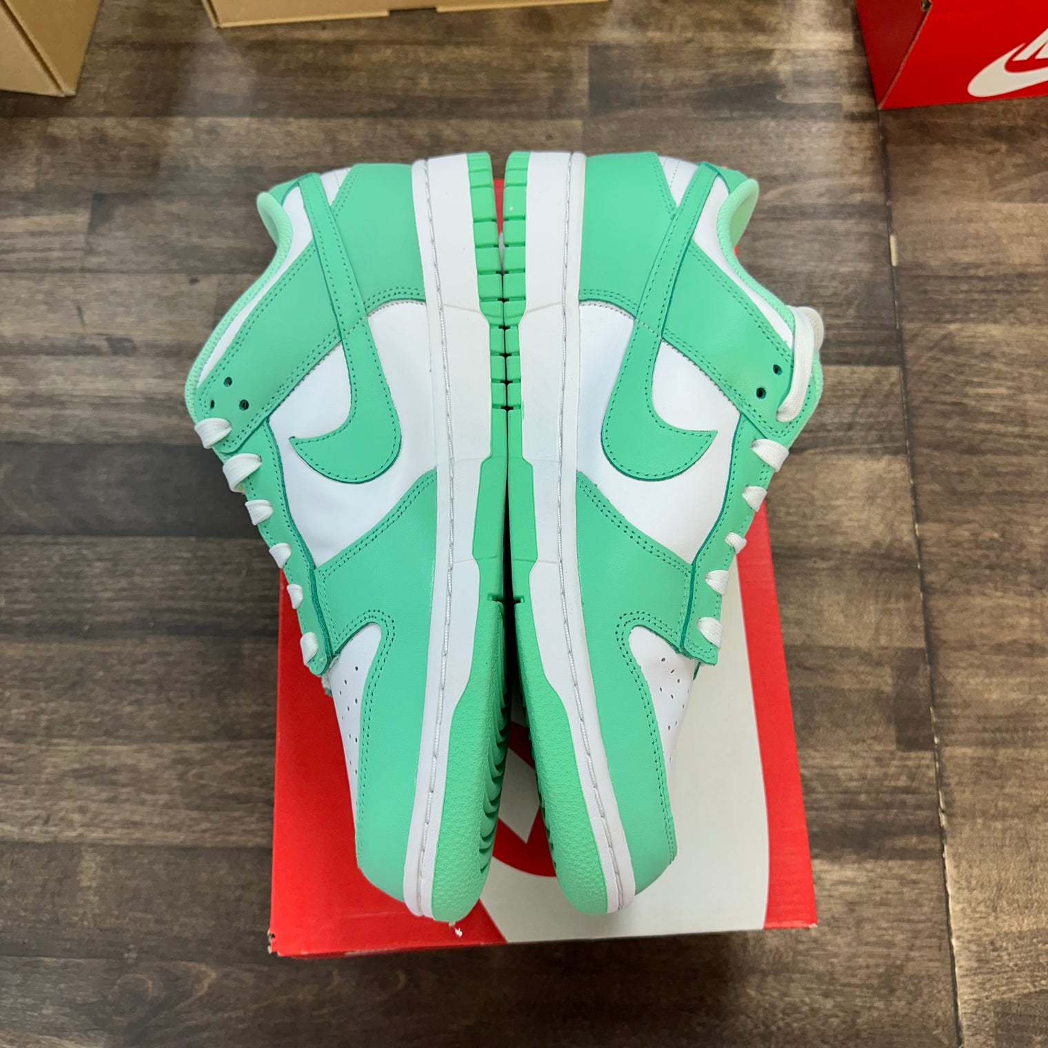 Green Glow Nike Dunk Low (W) (Lightly Worn)
