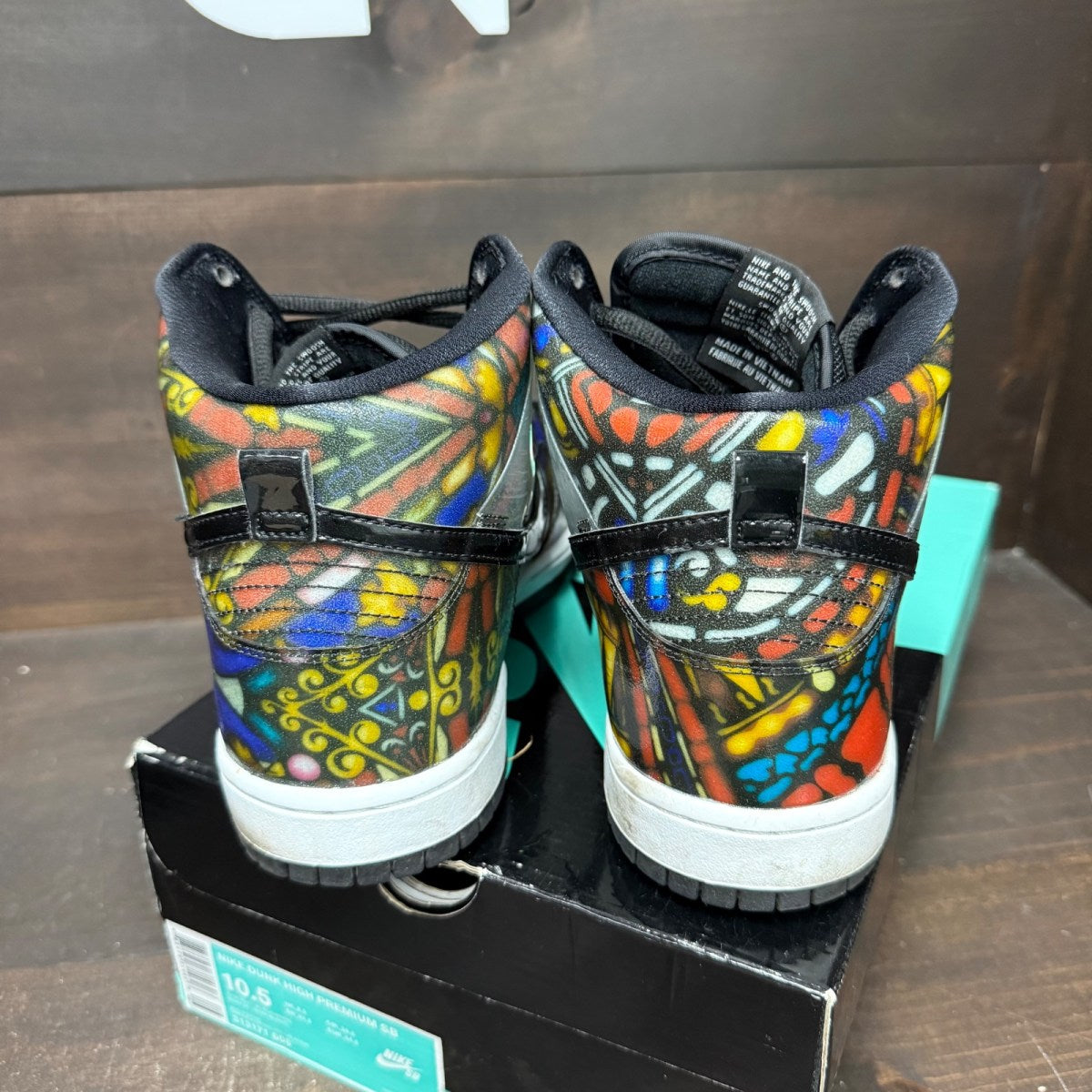 Nike SB Dunk High Concepts Stained Glass - Image 5