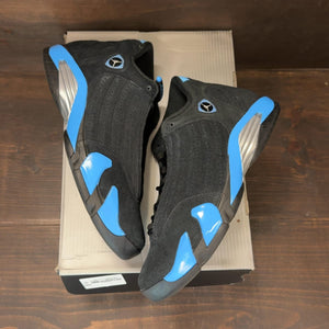 Jordan 14 Retro Black University Blue (2026) Size 10.5 (Pre-Owned) - back