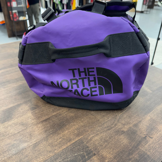 The Supreme Northface Arc Logo Purple Duffle Bag (USED)