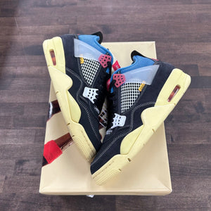 Jordan 4 Retro Union Off Noir Size 7 (Pre-Owned) - Image 1