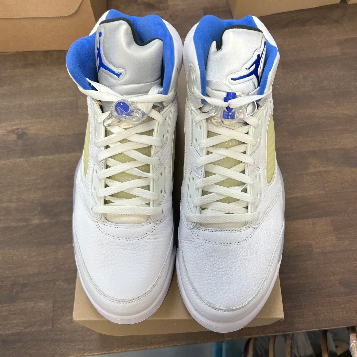 White Stealth 2.0 Jordan 5 Retro (2021) (Used, No Box)