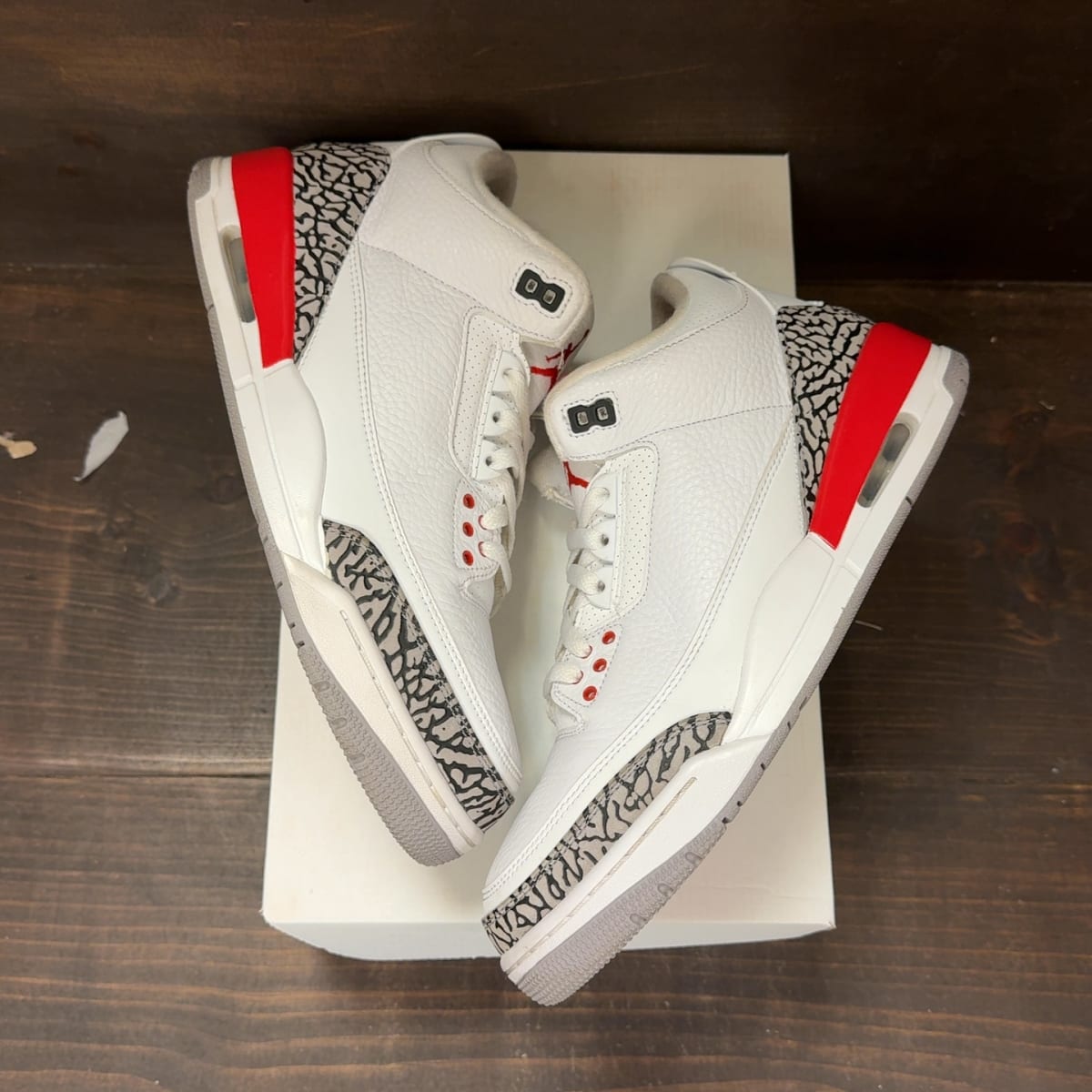 Jordan 3 Retro Hall of Fame Size 10.5 (Pre-Owned) - back