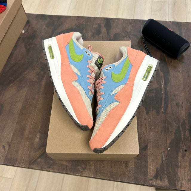 Nike Air Max 1 Light Madder Root Worn Blue Size 10.5 (Pre-Owned) - Image 1