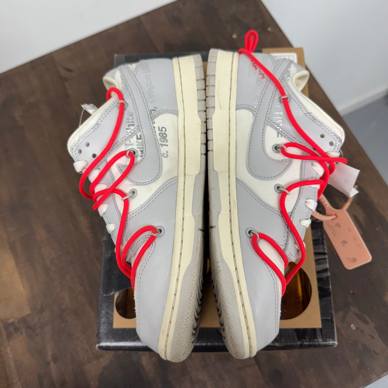 Lot 06 of 50 Off-White Dunk Low (USED)