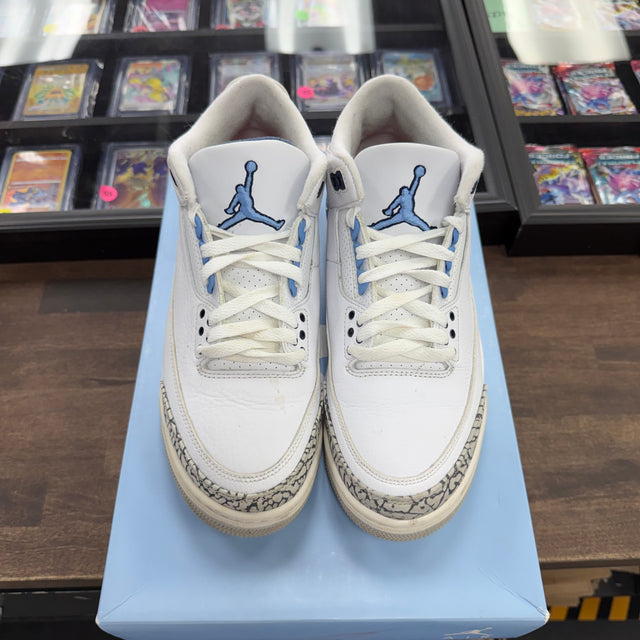 UNC Jordan 3 Retro (USED)