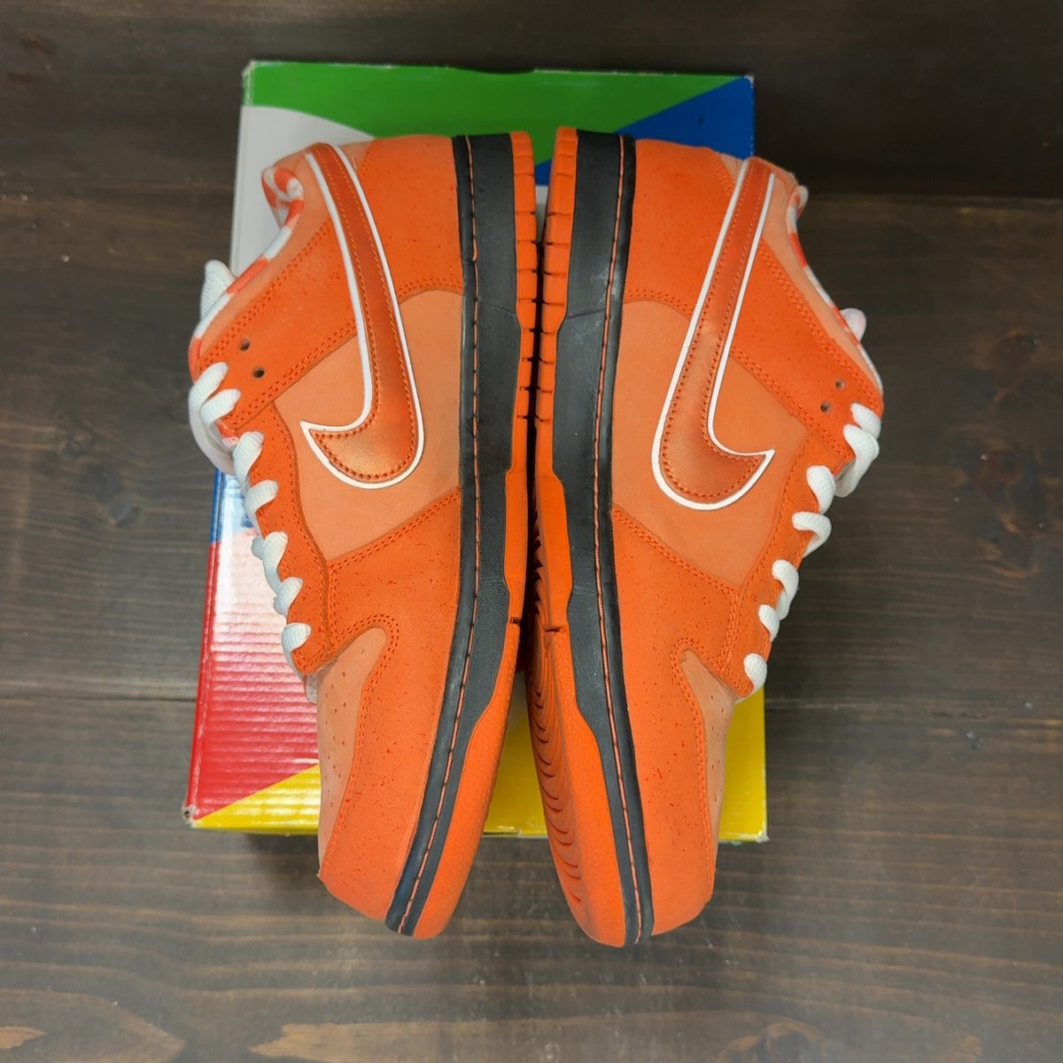Nike SB Dunk Low Concepts Orange Lobster Size 12 (Pre-Owned) - aux