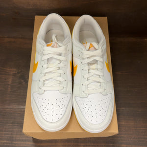 Nike Dunk Low White University Gold Size 9 (Pre-Owned) - Image 3
