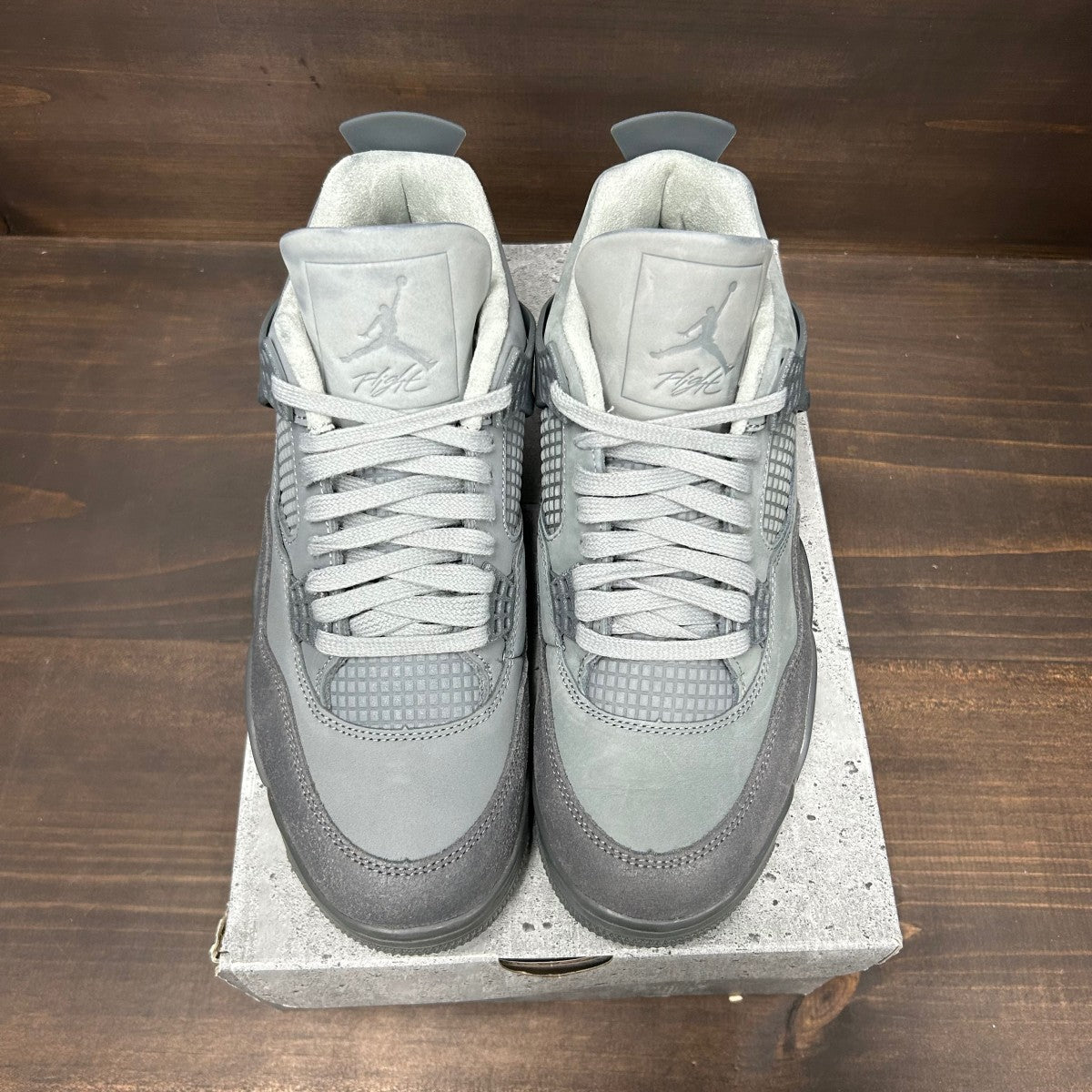 Jordan 4 Retro SE Paris Olympics Wet Cement Size 8.5 (Pre-Owned) - Image 3
