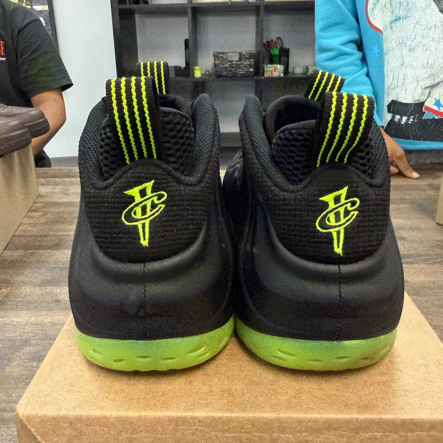 Black Volt Foamposite One (USED, No Insoles, No Box)