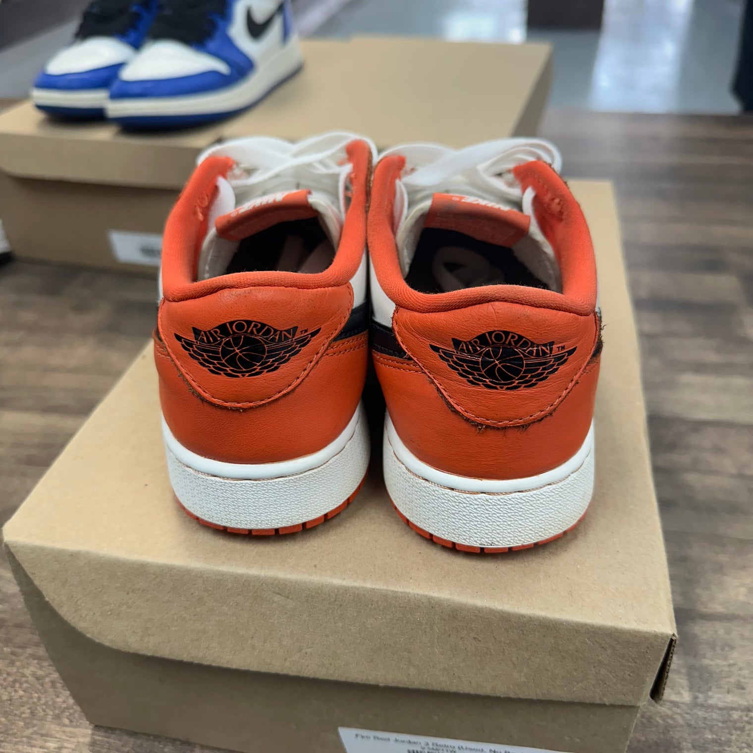 Jordan 1 Low Starfish (GS) (Used, No Box)