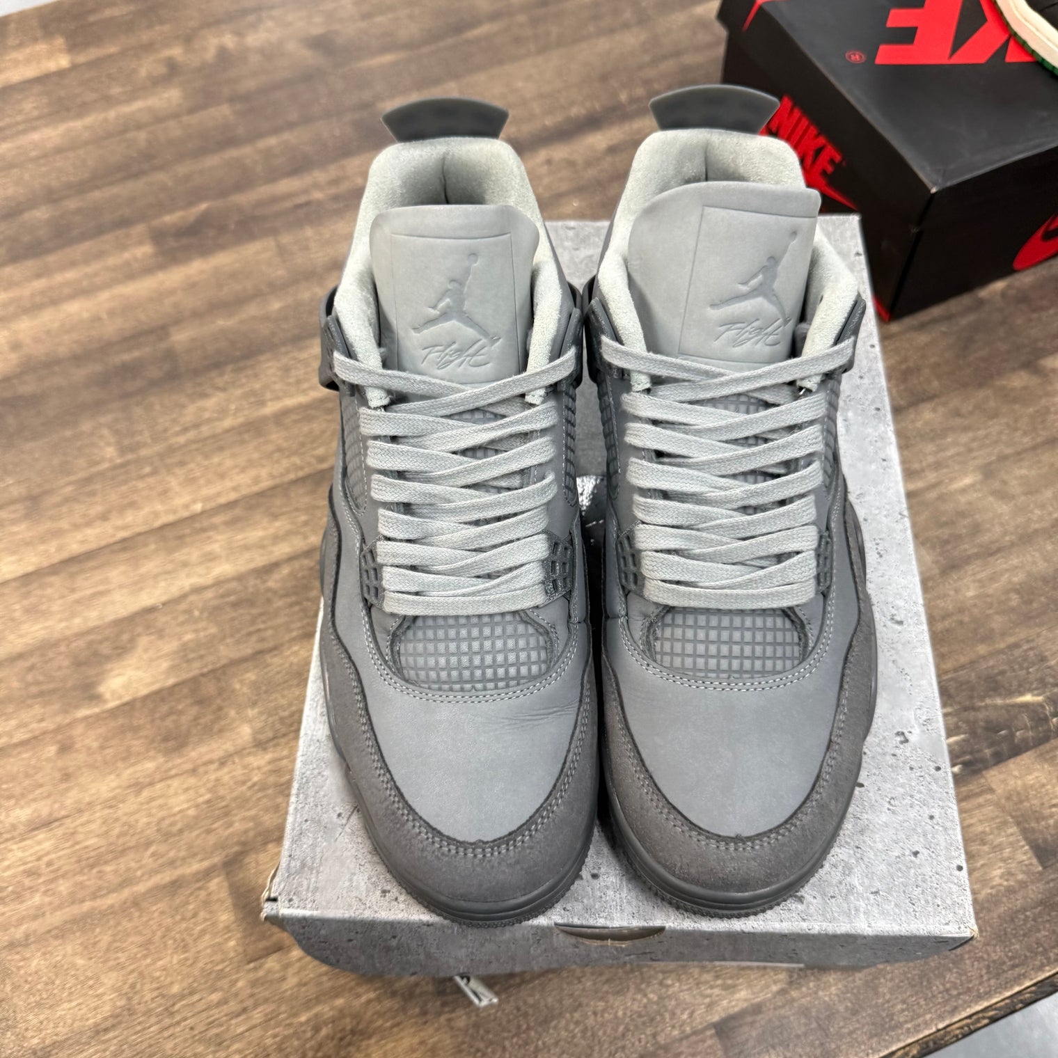 Paris Olympics Wet Cement Jordan 4 Retro SE (USED)