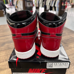 Jordan 1 Retro High OG Patent Bred (US 6Y) (USED) Size 6Y (Pre-Owned) - Image 4