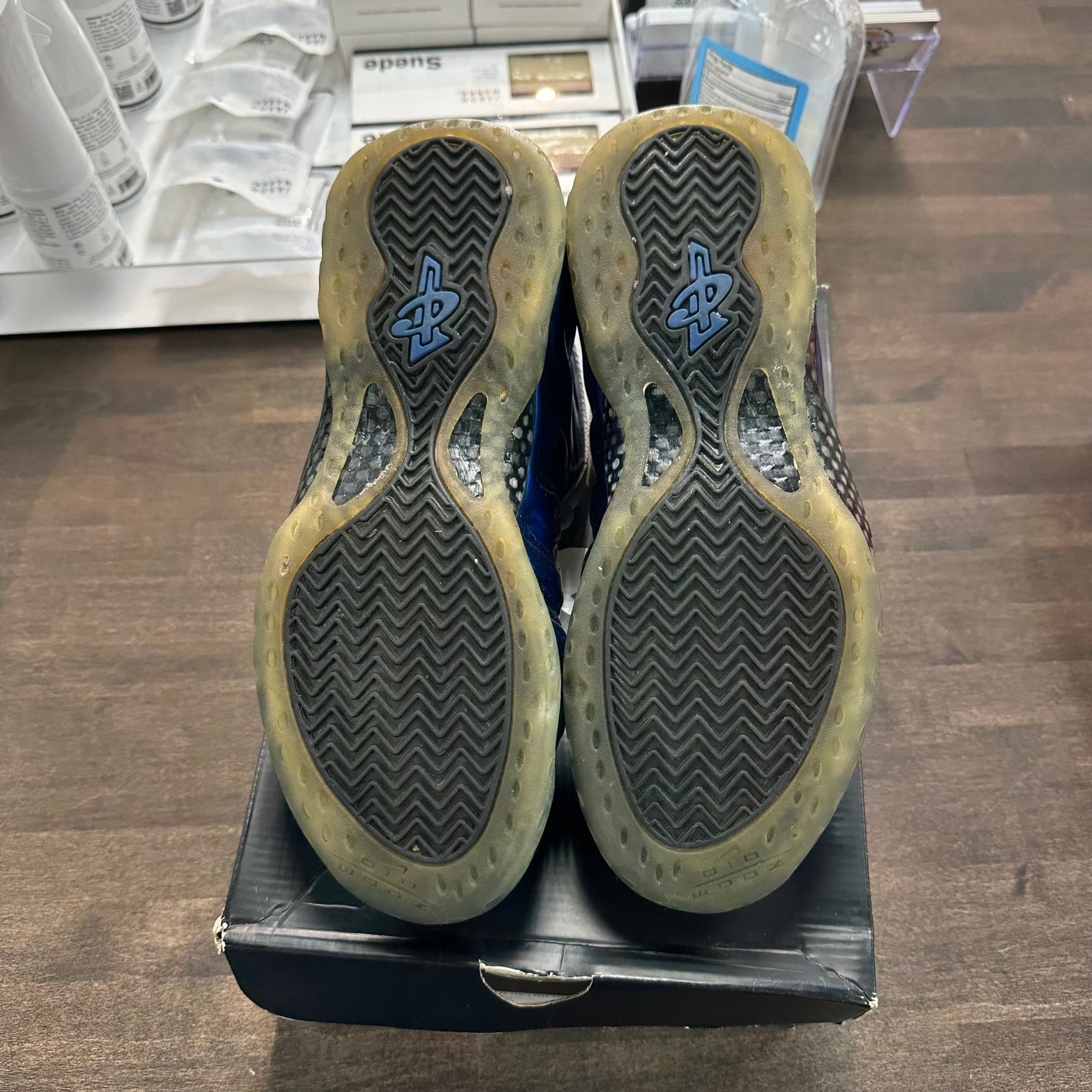 Sport Royal Air Foamposite One (Used, Replacement Box)