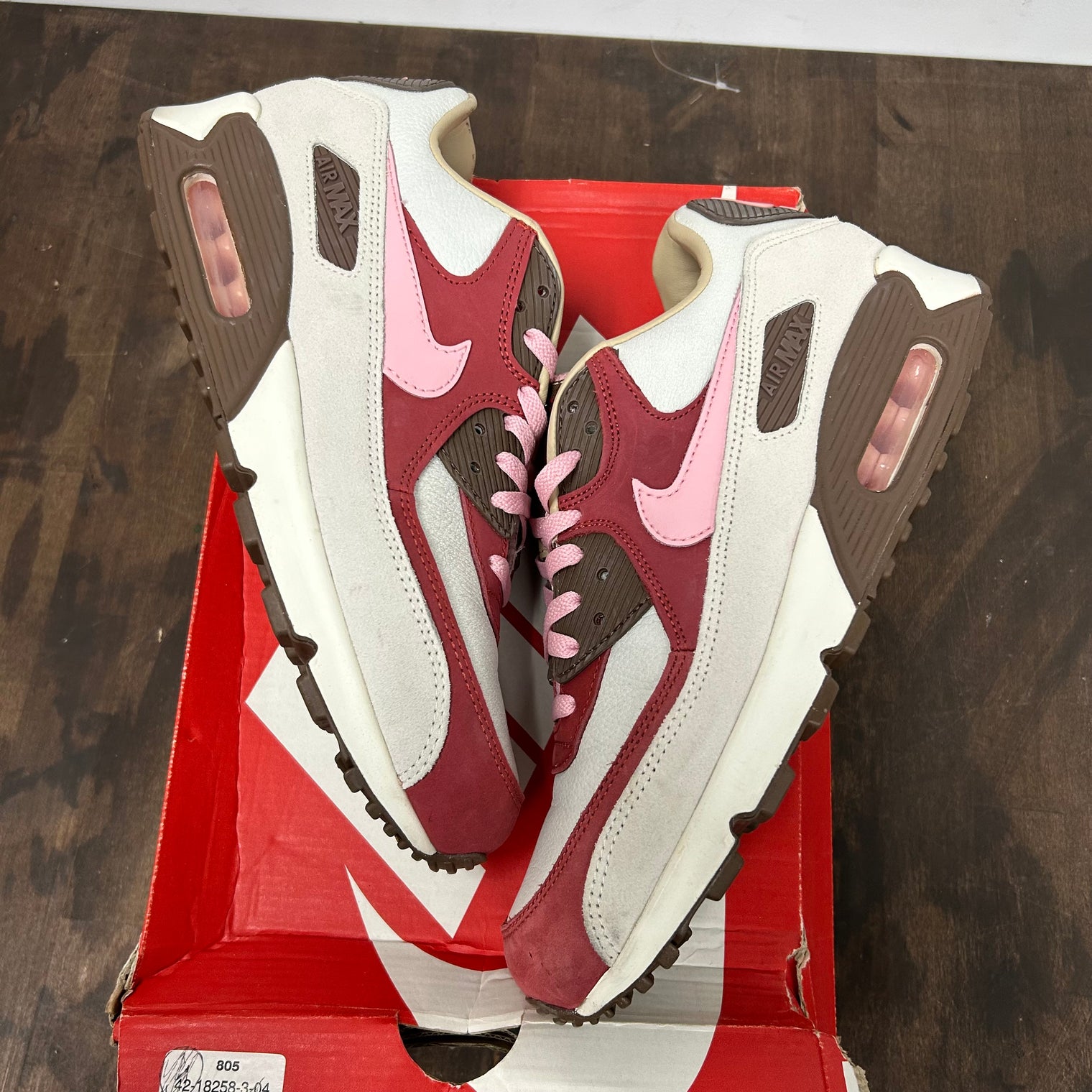 Bacon Air Max 90 (USED, Replacement Box)