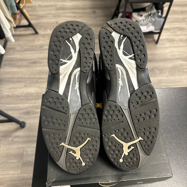 Chrome Jordan 8 Retro (USED)