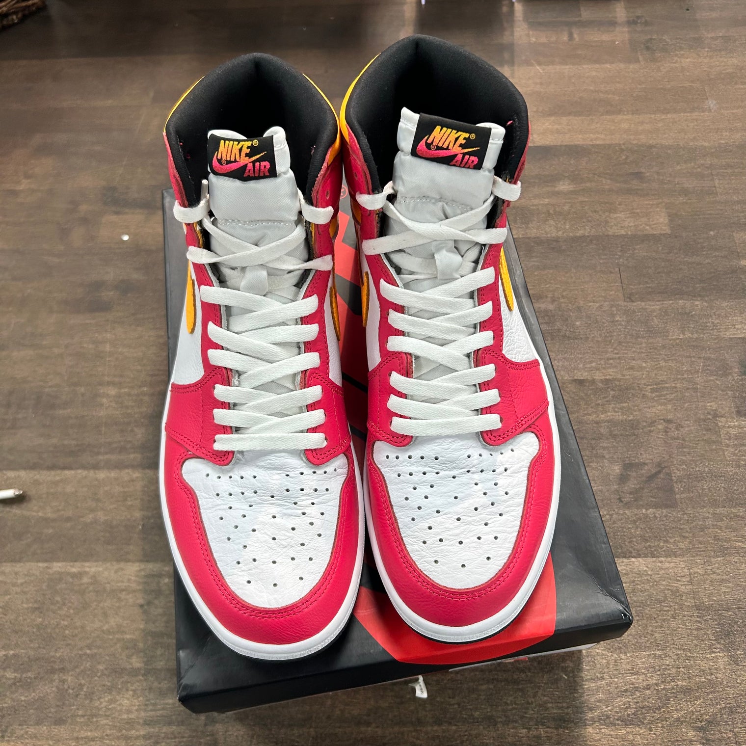 Fusion Red Jordan 1 High (USED)