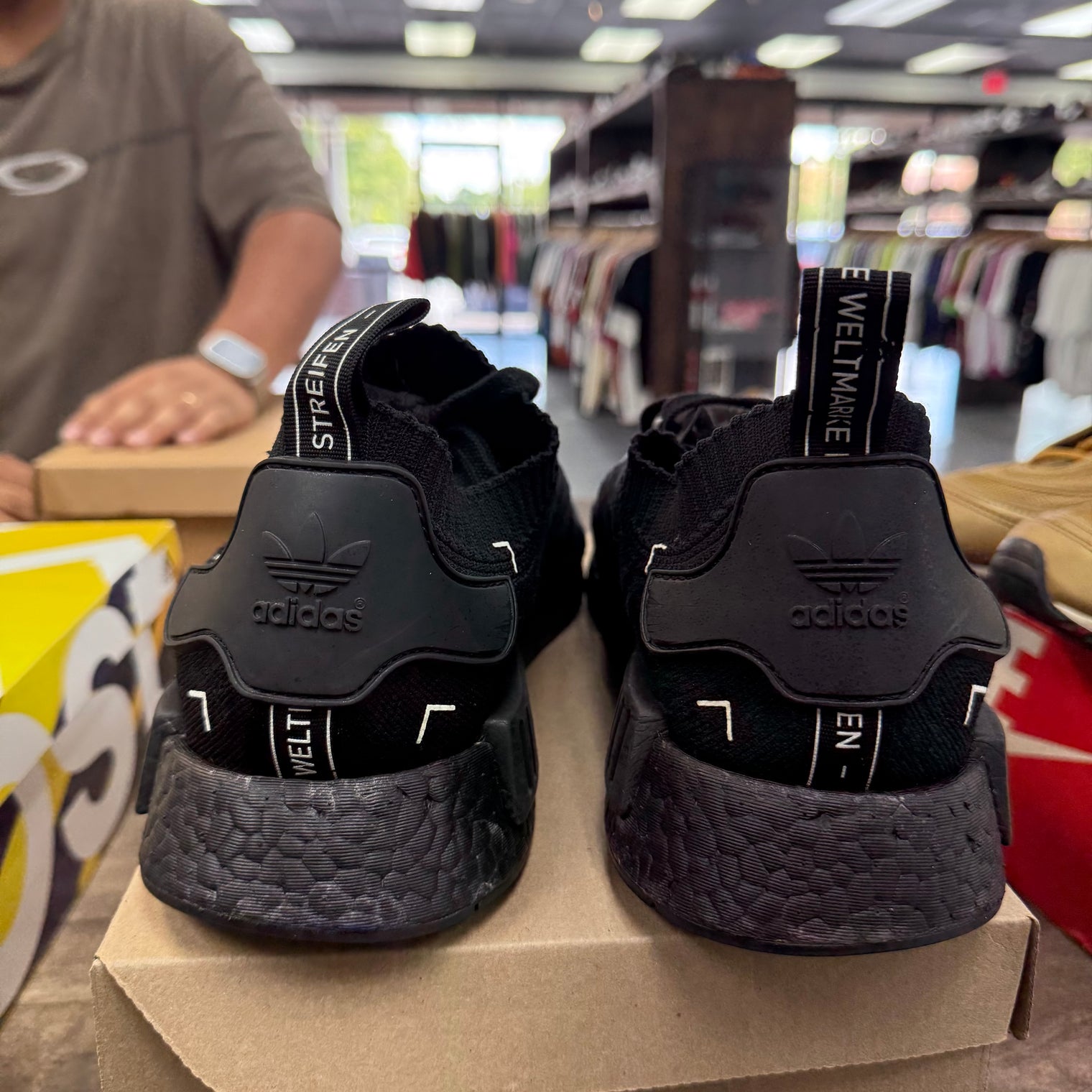 adidas NMD_R1 PK Japan Black (USED, No Box)