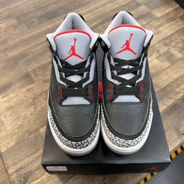 Black Cement Jordan 3 2018 (USED)