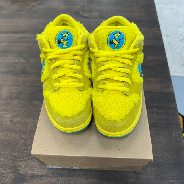 Grateful Dead Bears Opti Yellow SB Dunk Low (USED,No Box)