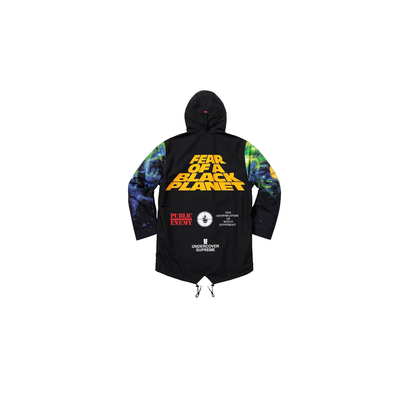 Supreme UNDERCOVER/Public Enemy Taped Seam Parka (USED)