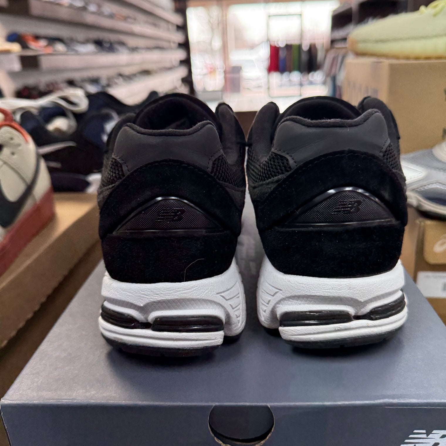 Black Gunmetal New Balance 2002R (USED)