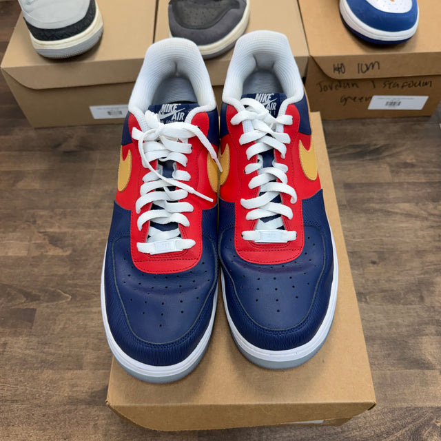 Nike Air Force 1 Low Red Navy (USED, No Box)