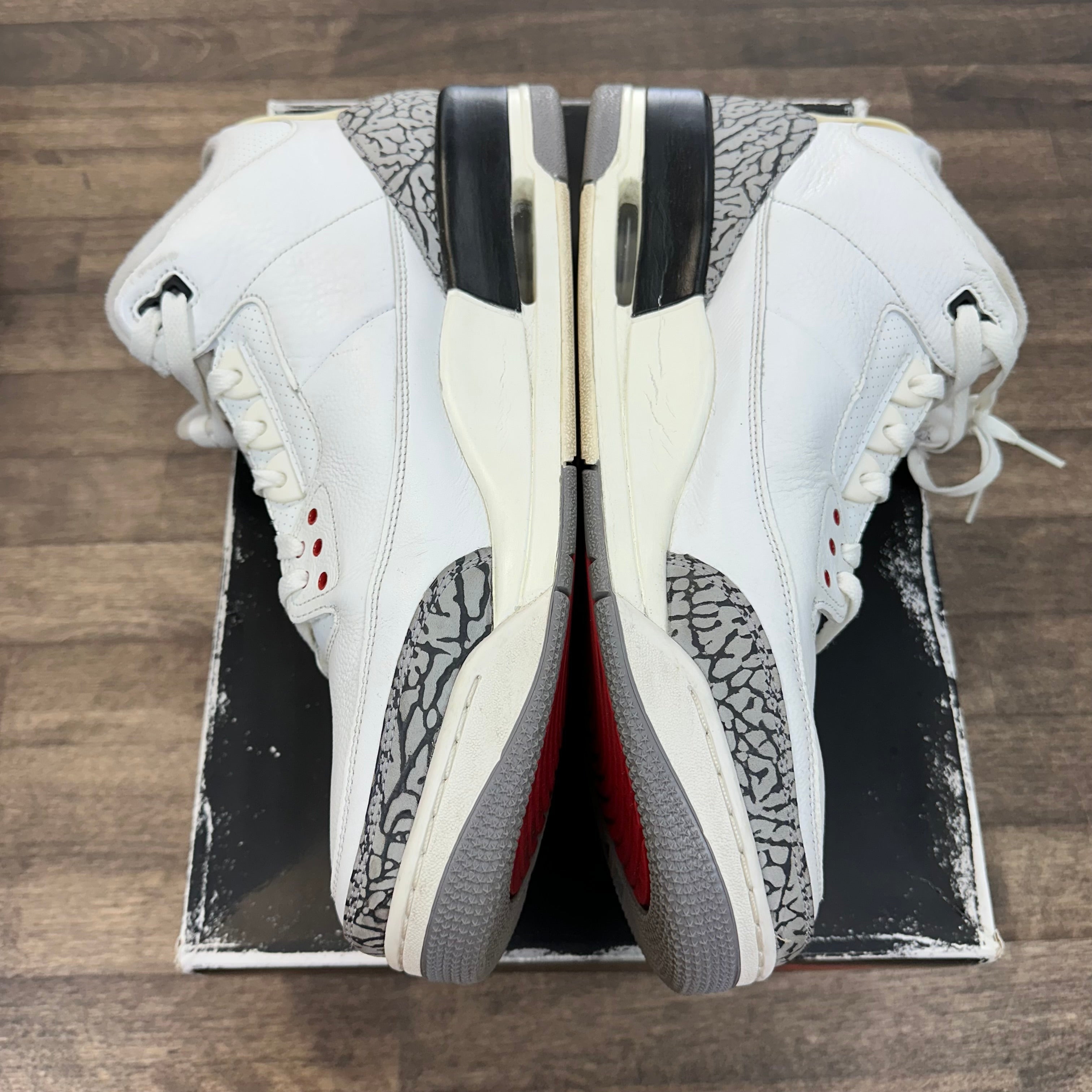 Jordan Reimagined White Cement Jordan 3 (USED) Size 14 (Pre-Owned) - Image 3