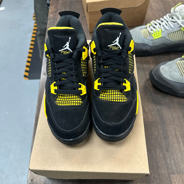 Yellow Thunder Jordan 4 (GS) (USED, No Box)
