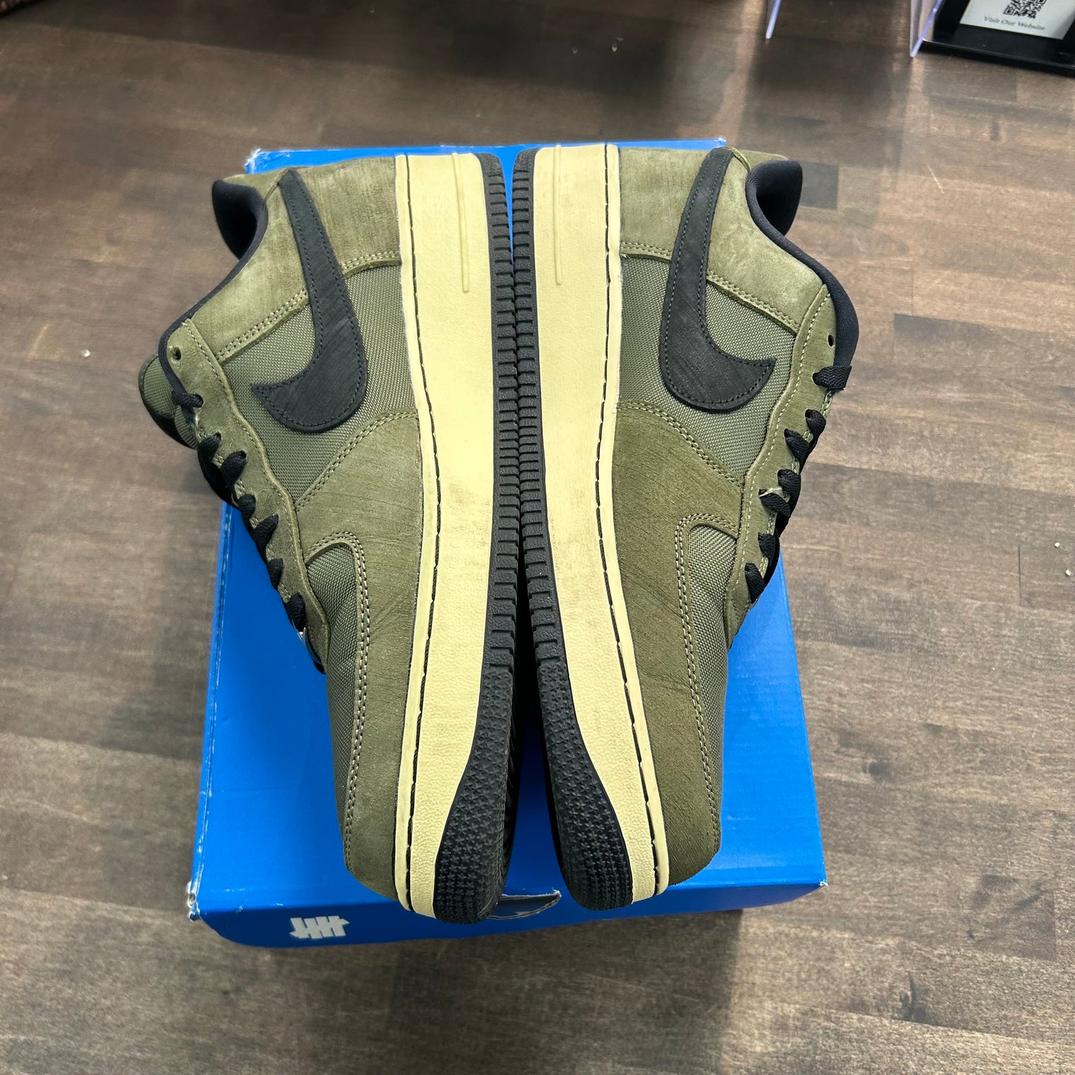 Undefeated Ballistic Dunk vs. AF1 Nike Air Force 1 Low SP (USED)