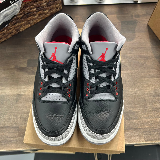 Black Cement Jordan 3 Retro (2024) (USED, No Box)