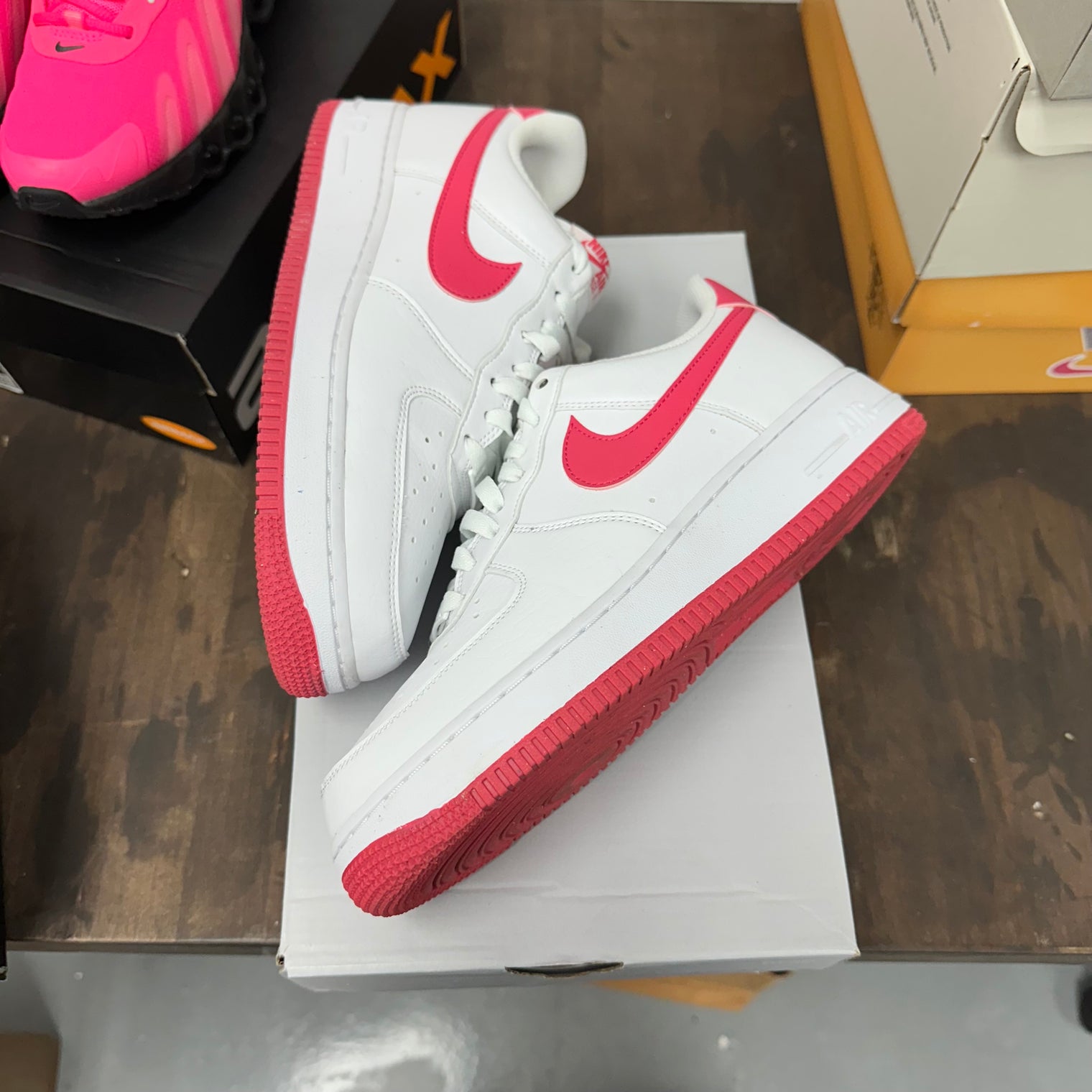 (W) Nike Air Force 1 Low Next Nature Aster Pink (USED)
