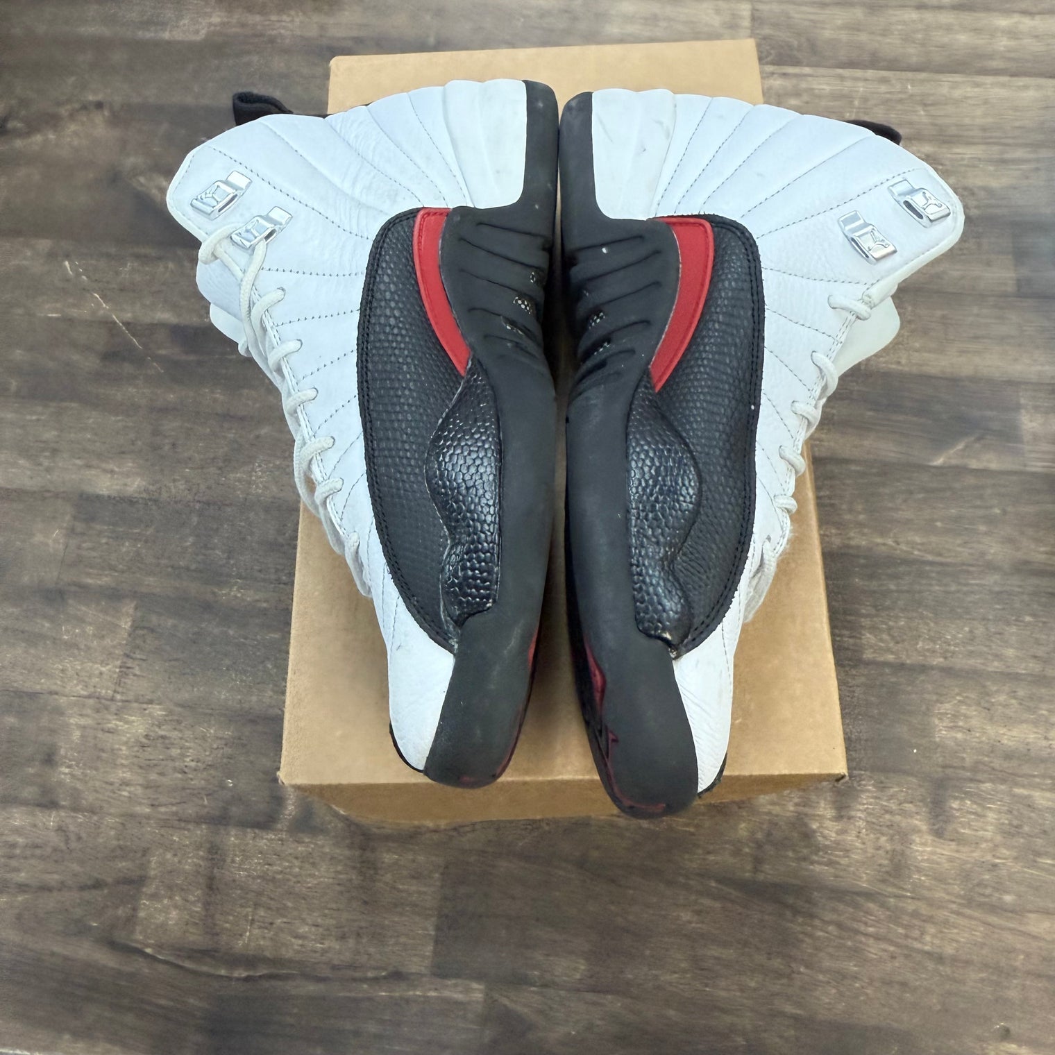 Taxi Flip Jordan 12 (GS) (Used, No Box)