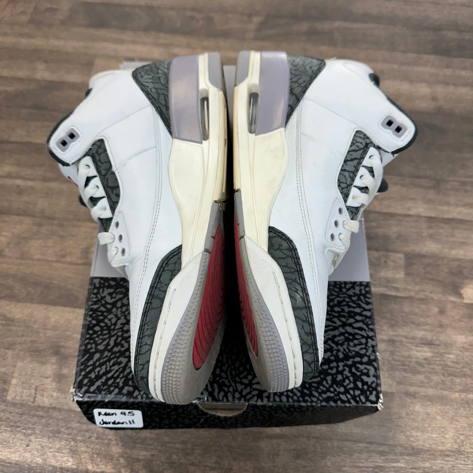 Cement Grey Jordan 3 Retro (USED)