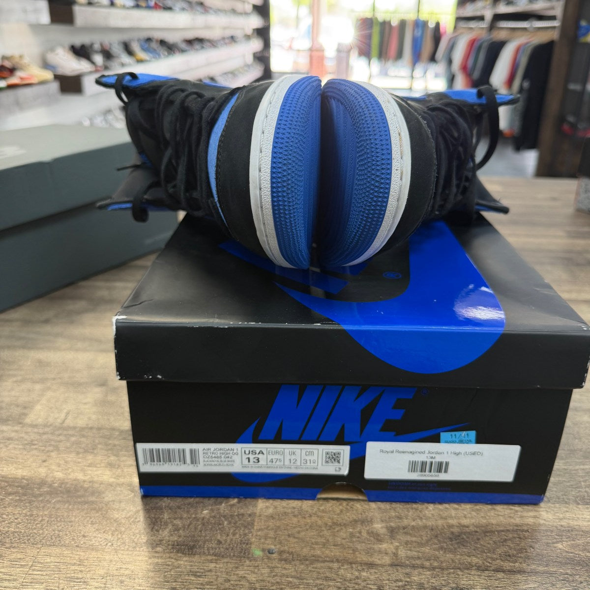 Jordan 1 Retro High OG Royal Reimagined Size 13 (Pre-Owned) - Image 7