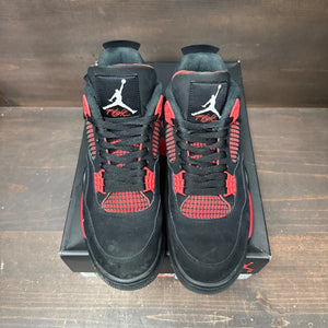 Jordan 4 Retro Red Thunder Size 10.5 (Pre-Owned) - back
