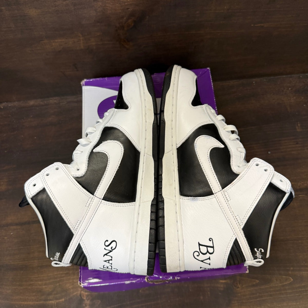 Nike SB Dunk High Supreme By Any Means Black - Image 4