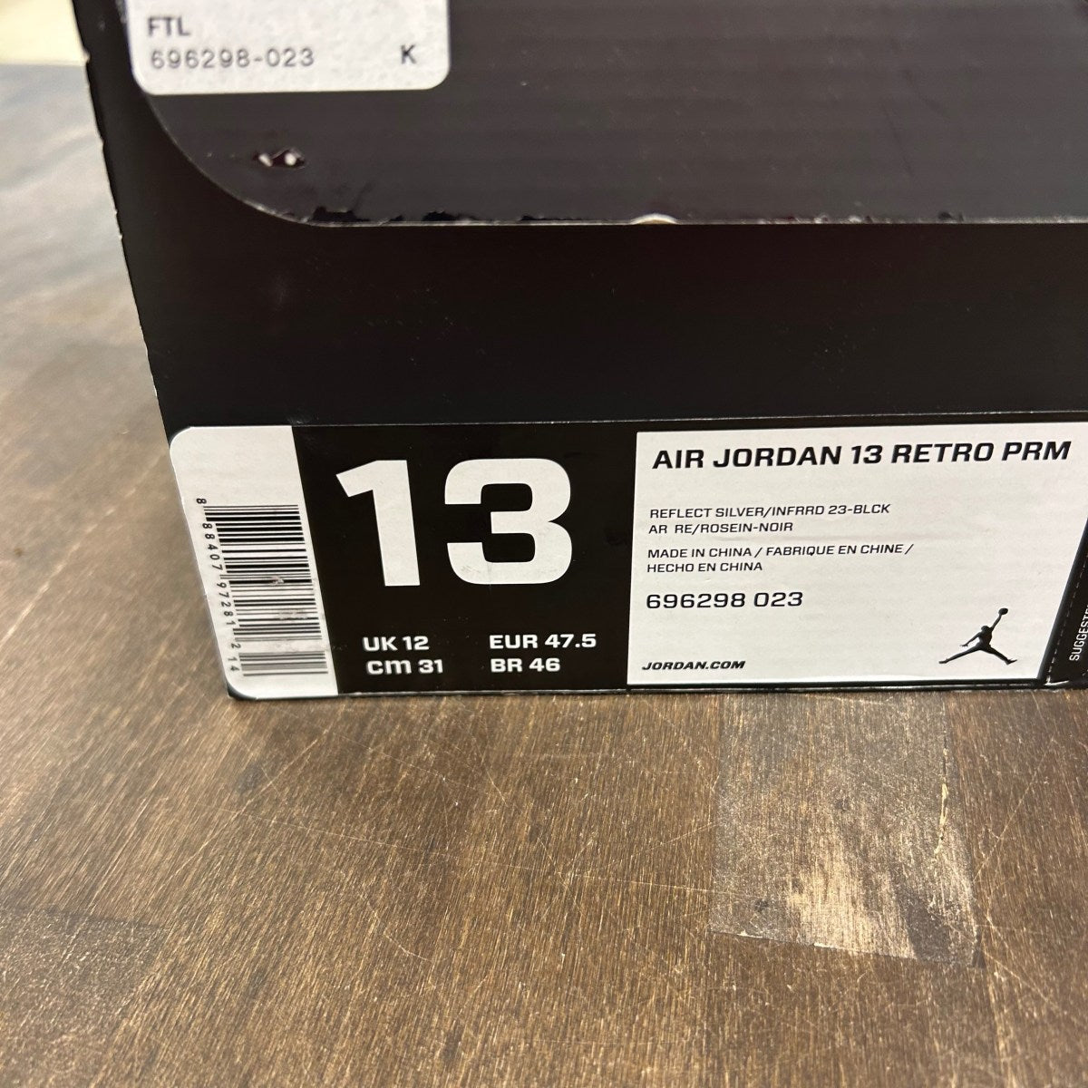 Jordan 13 Retro 3M Reflective Silver - Image 6