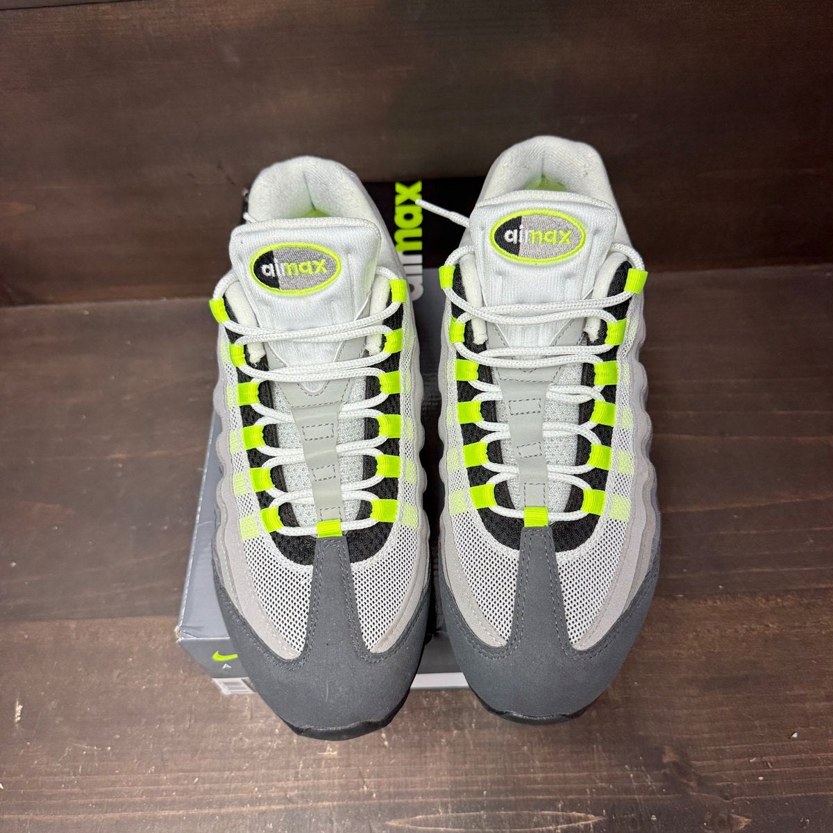 Nike Air Max 95 OG Big Bubble Neon (2025/2026) Size 10 (Pre-Owned) - back