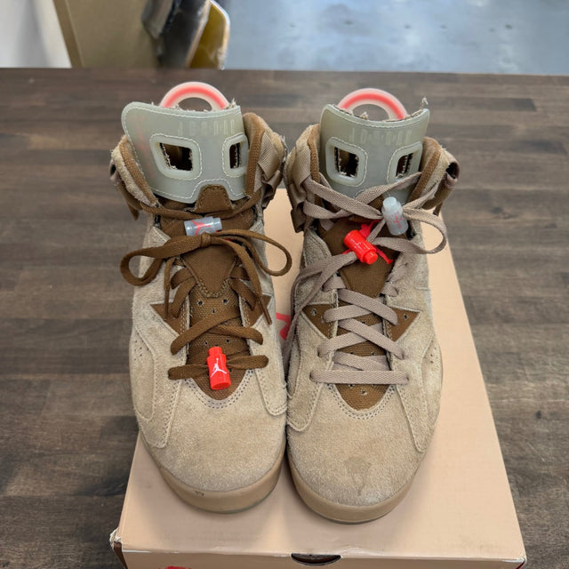 Jordan 6 Retro Travis Scott British Khaki - Image 2