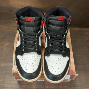 Jordan 1 Retro High OG Black Toe Reimagined Size 11.5 (Pre-Owned) - tag