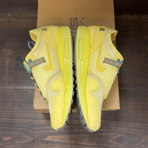 Nike Air Max 1 Travis Scott Cactus Jack Saturn Gold Size 8 (Pre-Owned) - aux