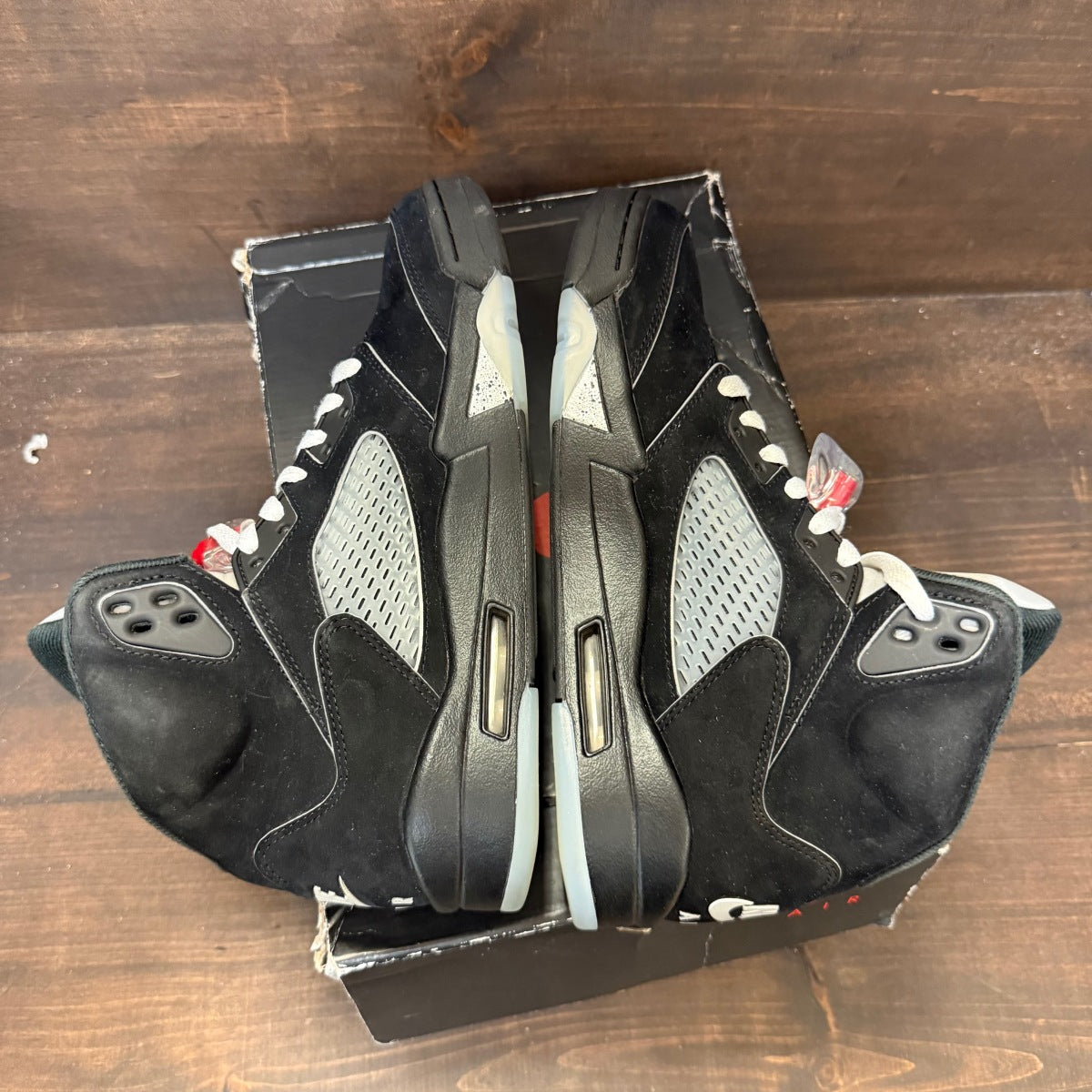 Jordan 5 Retro OG Black Metallic Reimagined - Image 4
