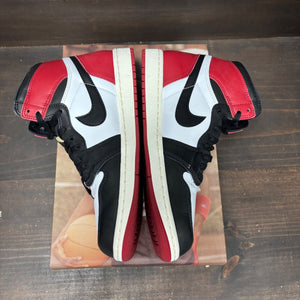 Jordan 1 Retro High OG Black Toe Reimagined Size 10 (Pre-Owned) - tag